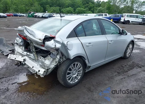 2012 Chevrolet Cruze Eco из США, поврежденный, VIN 1G1PJ5SC0C7205984